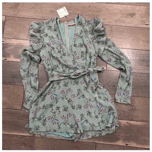 Floral Ruffle Coachella Romper - Picture 6 of 10